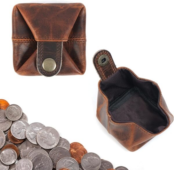 Leather Coin Pouch