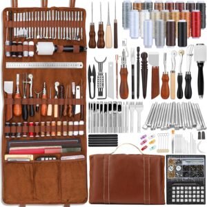 TLKKUE Professional Leather Tooling Kit